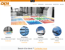 Tablet Screenshot of idem-solutions.com